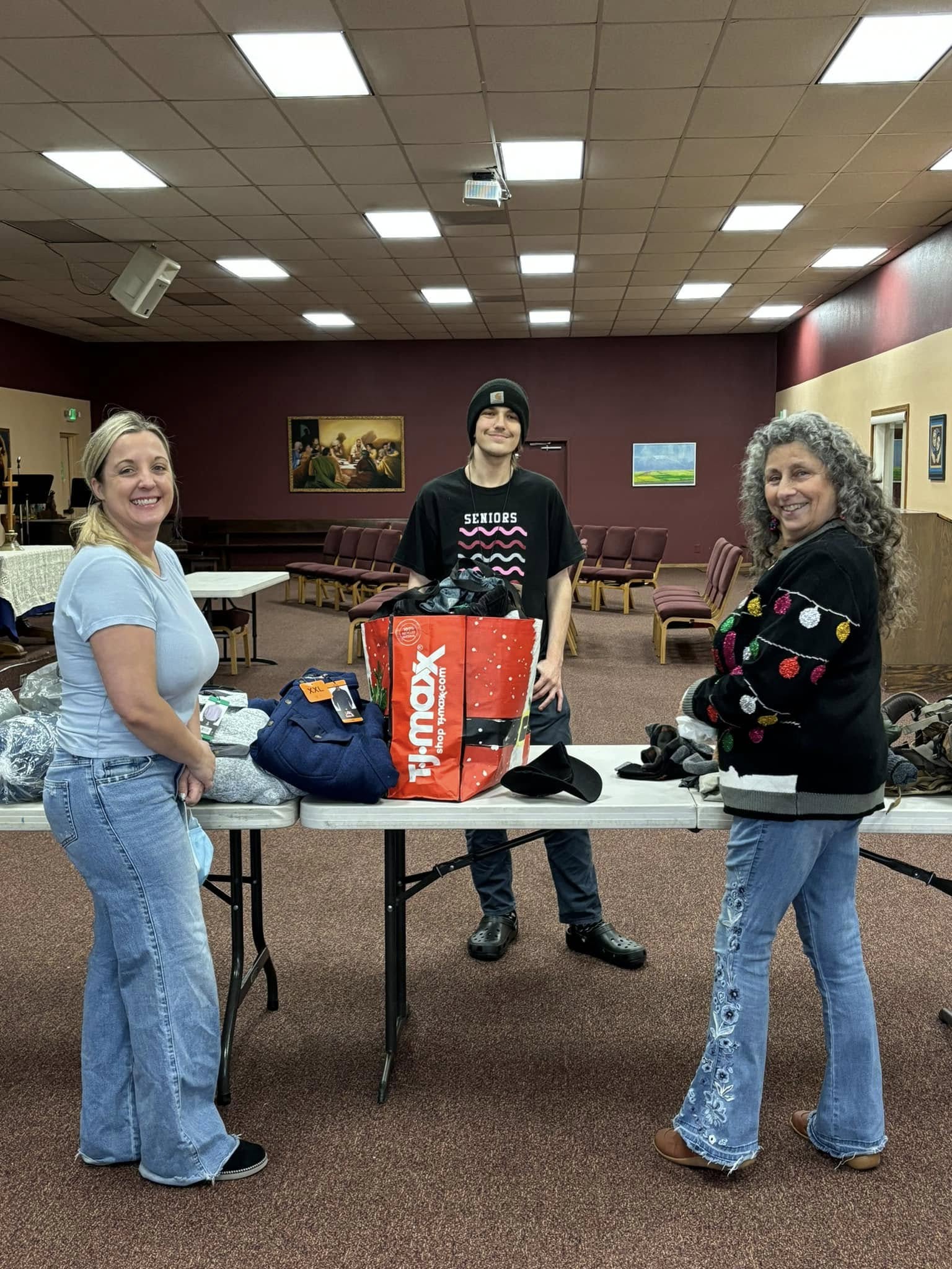 Warm clothing drive